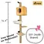 BIG NOSE- Wall Mounted Cat Condos Tree House BIG NOSE- Wall Mounted Cat Condos Tree House