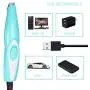 Dog Clippers - Dogs Cats Grooming Kit, Rechargeable Low Noise Electric Pet Clippers for Hair Around Face, Paws, Eyes, Ears, Rump
