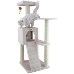 Armarkat B5301 53-Inch Cat Tree, Ivory