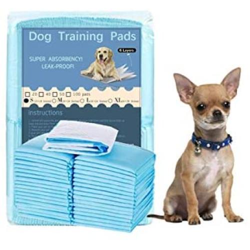 KIHKIH Dog Training Pad Puppy Training Pad Training Pad for Pet Puppy Pads Pet Training Pads Regular 20 Counts-Extra Thickened (Regular (1318), 20 Count)