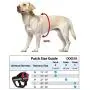 Dogline Unimax Dog Harness Vest with Removable Bodyguard Patches Adjustable Straps Breathable Neoprene for Identification Training Dogs