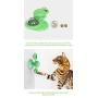 YATG PET Interactive Cat Toy, Windmill Turntable Cat Toy with Catnip and Glow Ball Safe and Fun Kitten Toy, can be rotated, massaged, Tickled