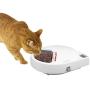 Cat Mate C500 Automatic Pet Feeder with Digital Timer for Cats and Small Dogs White, 13.4 x 11.4 x 2.8