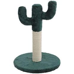 Poils bebe Cactus Scratching Post, Small cat Tree and Tower Scratcher for Indoor Cats Furniture with Natural sisal Rope Made for Kitten and Small cat