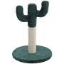 Poils bebe Cactus Scratching Post, Small cat Tree and Tower Scratcher for Indoor Cats Furniture with Natural sisal Rope Made for Kitten and Small cat