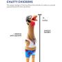 Charming Pet Squawkers - Latex Rubber Squawking Chicken Dog Toy