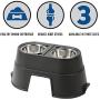 OurPets Comfort Diner Elevated Dog Food Dish (Raised Dog Bowls Available in 4 inches, 8 inches and 12 inches for Large Dogs, Medium Dogs and Small Dogs)