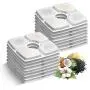 Keprix Replacement Pet Fountain Filters,16 Packs Carbon Replacement Filter for 84oz/2.5L Automatic Pet Fountain Cat Water Fountain Dog Water Dispenser Keprix Replacement Pet Fountain Filters,16 Packs Carbon Replacement Filter for 84oz/2.5L Automatic Pet Fountain Cat Water Fountain Dog Water Dispenser