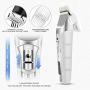 Dog Clippers, Professional Dog Grooming Clipper 5-Speed Low Noise Electric Hair Clippers High Power Rechargeable Cordless Pet Grooming Kit Tools for Small Large Dogs Cats Pets with Thick Heavy Coats