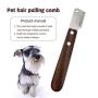 HOP Dog Grooming Pet Coat Fur Stripper Knives Trimmer Stripping Tools LEFT HANDED