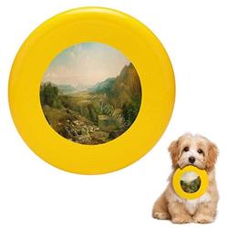 Pet Frisbee Flying Disc Dog Toy - Multifunction Minding The Flock Thomas Moran