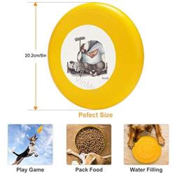 Pet Frisbee Flying Disc Dog Toy - Multifunction Sleep My Little One Soosh