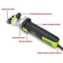 AA- cattle dog grooming DDOTJ Electric Sheep Clipper, Goat Shearing Machine 850W 220V 6 Speed Regulating Shears Cutter Wool Scissor with Box (13 Curved Teeth Blade)