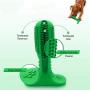 Ulalaza Cat Toothbrush Catnip Toy Kitten Teeth Cleaning Lobster Shape Chew Toy with Bell