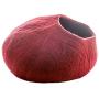 Le Sharma Felt Cat Cave Bed, Eco-Friendly Handmade 100% Natural Wool Cat Bed Cave, Makes Great Covered Cat House or Cozy Cat Hideaway, Wool Cat Caves for Indoor Cats and Kittens