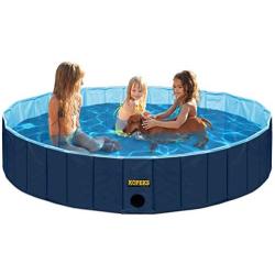 KOPEKS Round Heavy Duty PVC Outdoor Pool / Bathing Tub - Portable & Foldable - 3 Sizes Available