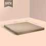 ComSaf Foldable Cat Scratcher Cardboard Refill, Expandable Corrugated Scratch Pad, Scratching Lounge Bed, Cat Training Toy for Cats Kitten, Furniture Protection, Revisible