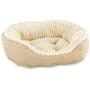 Ethical Pets Sleep Zone Carved Plush Pet Bed - Pet Bed for Cats and Small Dogs  -  Attractive, Durable, Comfortable, Washable. by SPOT