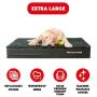 The Dog’s Bed Orthopedic Dog Bed, Premium Memory Foam S-XXXL, Waterproof, Dog Pain Relief for Arthritis, Hip & Elbow Dysplasia, Post Surgery, Lameness, Senior Supportive, Calming Bed, Washable Cover
