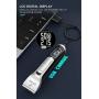 Dog Clippers, Professional Dog Grooming Kit, Dog Grooming Clippers with LCD Display, 5-Speed, Low Noise Pet Clippers for Dogs, Cordless Dog & Cat Grooming Kit for Small & Large Breeds with Thick Coats