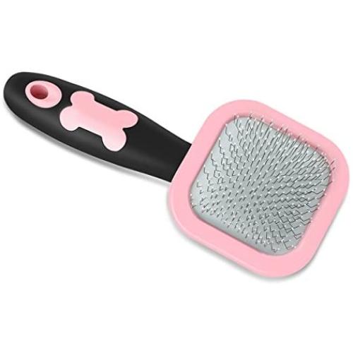 Glendan Dog Brush & Cat Brush- Slicker Pet Grooming Brush- Shedding Grooming Tools