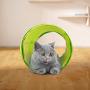 PAWISE Cat Tunnel Tube Cat Toys Cat Tunnel Bed Indoor Pop-up Collapsible Pet Tube Interactive Play Toy