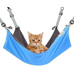 CUSFULL Cat Hammock Bed Comfortable Hanging Pet Hammock Bed for Cats/Small Dogs/Rabbits/Other Small Animals 22 x17 inch