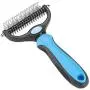 VWMYQ-Pet Grooming Tool - 2 Sided Undercoat Rake for Cats and Dogs - Safe Dematting Comb for Easy Mats & Tangles Removing - No More Nasty Shedding and Flying Hair VWMYQ-Pet Grooming Tool - 2 Sided Undercoat Rake for Cats and Dogs - Safe Dematting Comb for Easy Mats & Tangles Removing - No More Nasty Shedding and Flying Hair