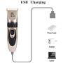 AIPET Dog Clippers Cordless Pet Hair Grooming Clippers Kit, Professional Low Noise Rechargeable Cordless Cat and Dog Clippers