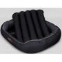Hobbydog L OWACZS1 Dog Bed Oval L 65 x 60 cm Black with Gray, L, Black, 2.299999999998 kg