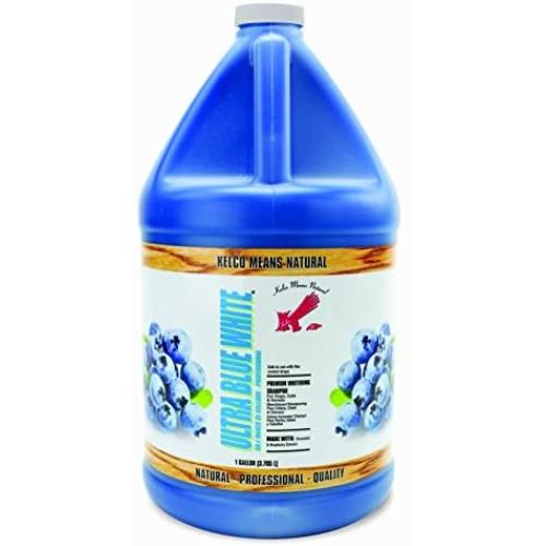 Kelco 50:1 Ultra Blue White Shampoo Gallon (KE300100)