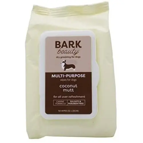 Bark Beauty Coconut Mutt Multi-Purpose 50 Count Pet Wipes Bark Beauty Coconut Mutt Multi-Purpose 50 Count Pet Wipes
