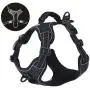 Rision Pet Dog Harness No-Pull Adjustable Pet Oxford Vest with 2 Leash Clips Soft Padded Dog Vest Reflective No-Choke with Easy Control Handle for Dogs Rision Pet Dog Harness No-Pull Adjustable Pet Oxford Vest with 2 Leash Clips Soft Padded Dog Vest Reflective No-Choke with Easy Control Handle for Dogs