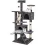JJW Cat Tree Tower with Sisal Scratching Posts Condos,Hammock Plush Perches,Cat Activity Centres Kittens Furniture Play House JJW Cat Tree Tower with Sisal Scratching Posts Condos,Hammock Plush Perches,Cat Activity Centres Kittens Furniture Play House
