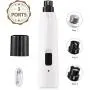 miadore Dog Nail Trimmer,Professional 2-Speed Nail File Rechargeable 3 Grinding Ports Puppy Cat Dog Nails Grinder Clipper Nail Grinder Pet Nail Grooming & Grinding Tool miadore Dog Nail Trimmer,Professional 2-Speed Nail File Rechargeable 3 Grinding Ports Puppy Cat Dog Nails Grinder Clipper Nail Grinder Pet Nail Grooming & Grinding Tool