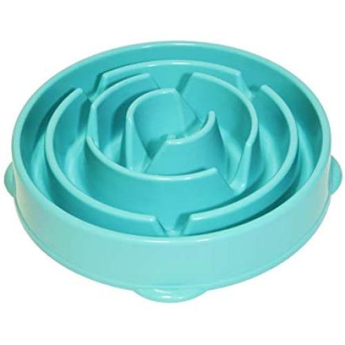 Slow Feeder Dog Bowl, Slow Pet Bowl Slow Feeder for Dog Cats, Interactive Bloat Stop Dog Bowls, Slow Feeding Anti-Skid Design