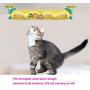 VARWANEO Catnip Toys,cat Toy,Multifunctional Turntable, Bump pad, Built-in Luminous Ball, high-Content Catnip Ball, Develop Intelligence with Fun