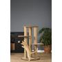 Prevue Pet Products 7150 Kitty Power Paws Multi-Platform Posts with Tassels Cat Scratcher, Natural
