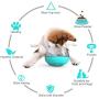 USWT Dog Slower Feeder Bowl, Spill-Proof Pet Tumbler Bowl Large for Fast Eaters