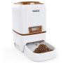 Iseebiz 6L Automatic Pet Feeder, Cat Dog Food Dispenser Hopper, 4 Meals a Day with Voice Recorder, Portion Control, Timer Programmable, Food Dispense Remind, IR Detect, for Medium Large Cats Dogs