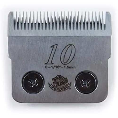 Furzone Detachable Pet Clipper Blade - Made of Extra Durable Japanese Steel, Compatible only with D Series Flash Clippers, Size 10-1.5mm Furzone Detachable Pet Clipper Blade - Made of Extra Durable Japanese Steel, Compatible only with D Series Flash Clippers, Size 10-1.5mm