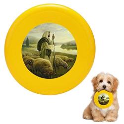 Pet Frisbee Flying Disc Dog Toy - Multifunction The Good Shepherd Greg Olsen