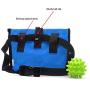 Wellbro Dog Treat Pouch, Handy Pet Training Waist Bag with Fast Spring Hinge and Front Pocket, Easy to Carry Treats and Toys, for Rapid Reward to Pets