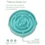 Slow Feeder Dog Bowl, Slow Pet Bowl Slow Feeder for Dog Cats, Interactive Bloat Stop Dog Bowls, Slow Feeding Anti-Skid Design Slow Feeder Dog Bowl, Slow Pet Bowl Slow Feeder for Dog Cats, Interactive Bloat Stop Dog Bowls, Slow Feeding Anti-Skid Design