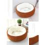 ZZK Small Round, Medium-Sized pet Cats and Dogs pad Four Seasons General Autumn and Winter Warm pet Dogs and Cats Bed