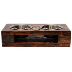 Basset Hound, a Dogs Bowl with a Relief from ArtDog