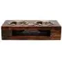 Basset Hound, a Dogs Bowl with a Relief from ArtDog Basset Hound, a Dogs Bowl with a Relief from ArtDog