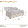 Moots Cleopatra Pet Chaise Lounge Bed