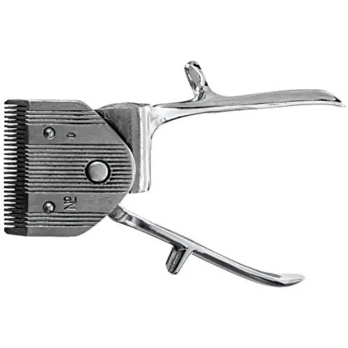 Tamsco Manual Hair Clipper Set of 5 All Steel Replaceable Blades Traditional Style Tamsco Manual Hair Clipper Set of 5 All Steel Replaceable Blades Traditional Style