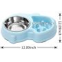 Ordermore Slow Feeder Bowl for Small Dogs & Cats